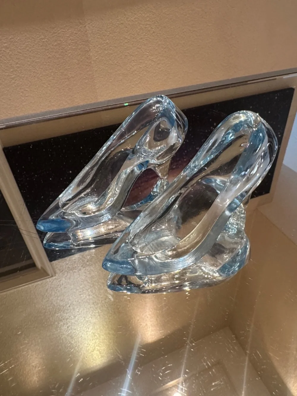 Cinderella Vintage Glass Slippers